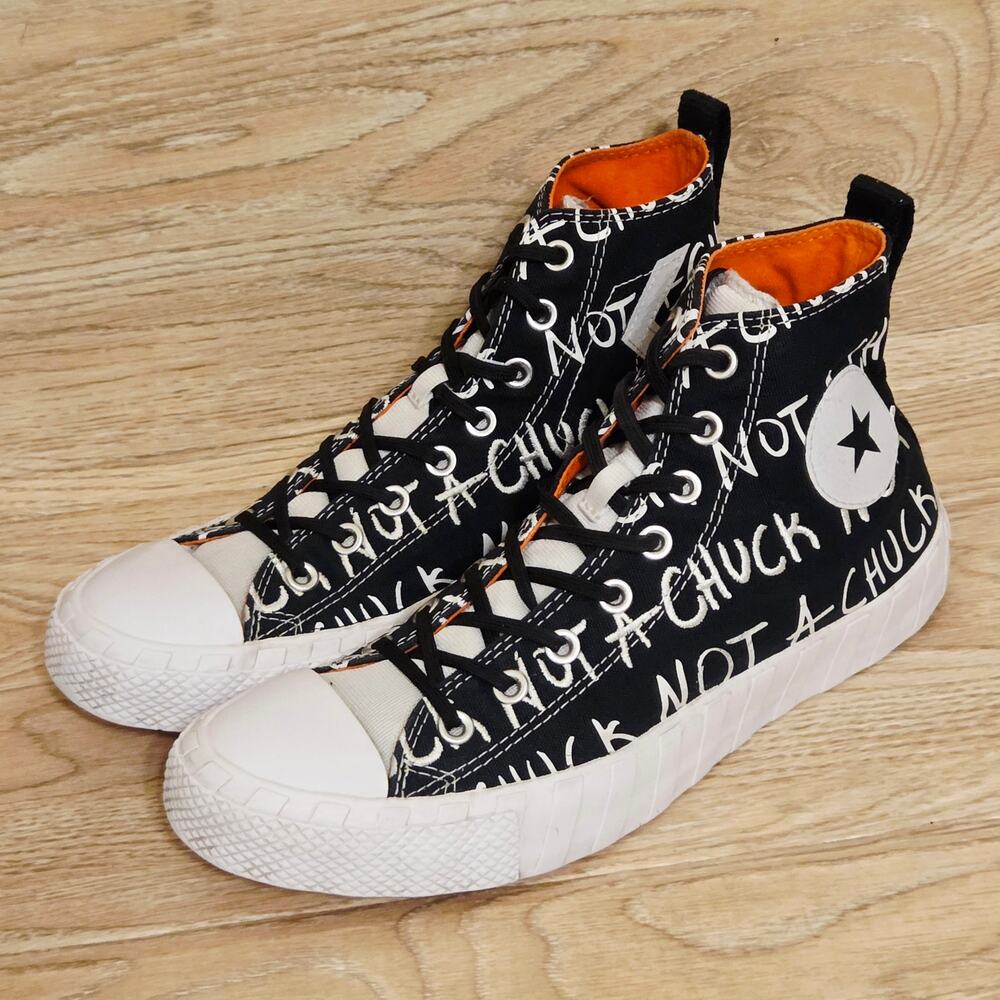Converse Chuck 70 Hi Sneakers Not A Chuck Mens Size 9 White Black Untitl3d